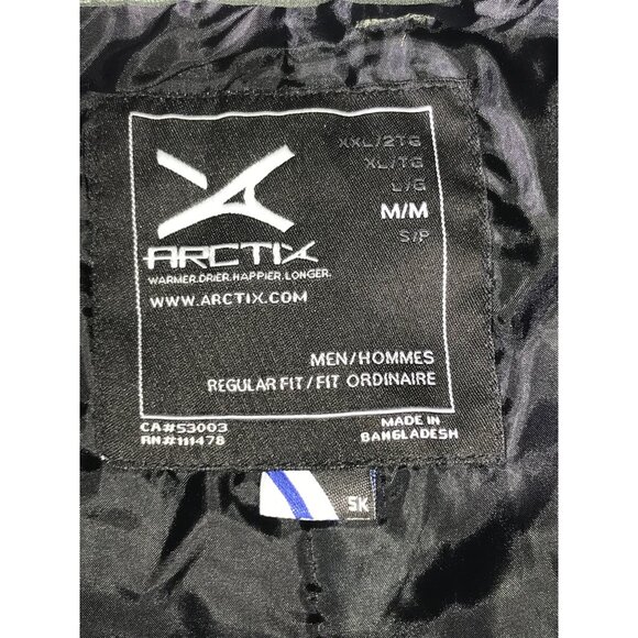 Arctix Men's Dark Green Snow Sports Insulated Ski Pants - Picture 3 of 8